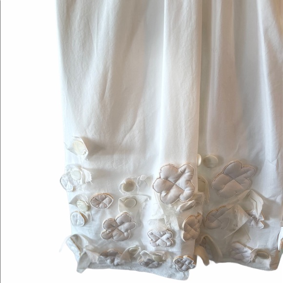 Vintage Fendi Appliqué Flower Dress! made in Italy - Picture 6 of 15